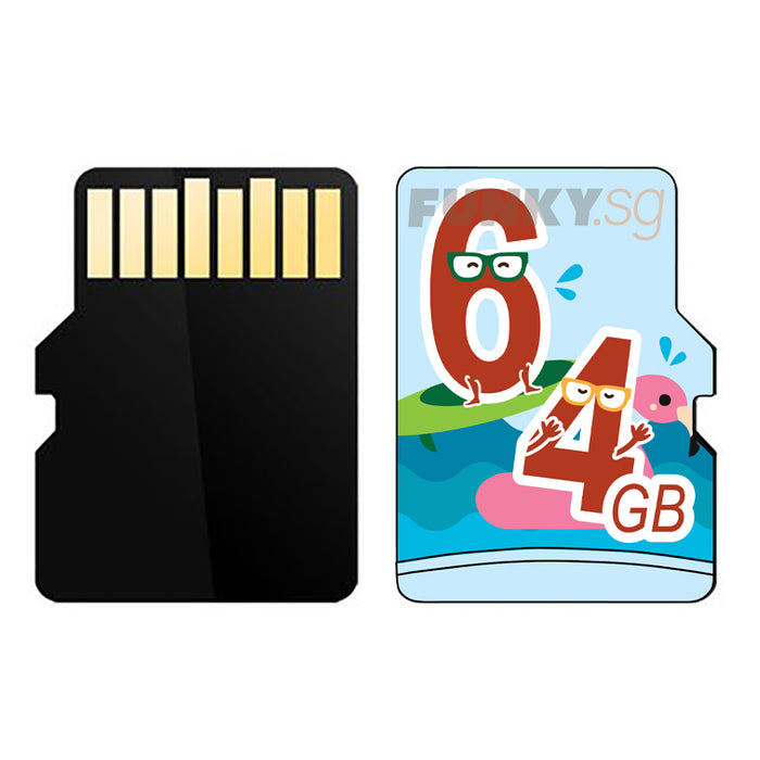 FUNKY EXTREME Micro SD Card 64GB SDXC UHS-I U3 up to 170MB/s FREE READER & TRAVEL CASE
