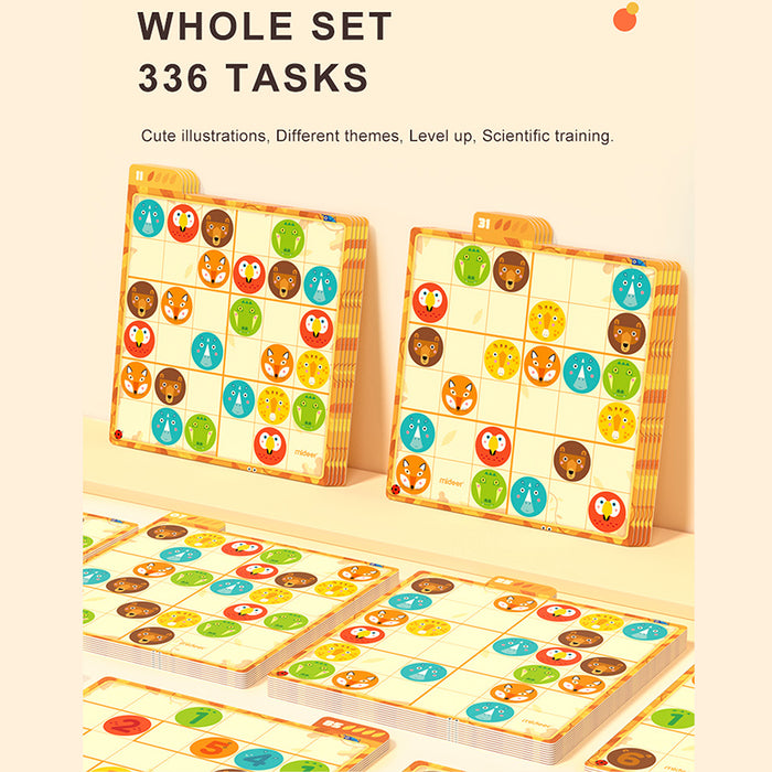 MiDeer Sudoku Magnetic Game, Enhance Number Skills for Kids Age 3