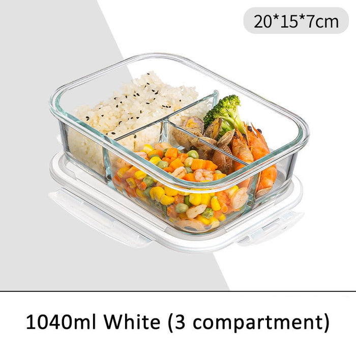 [Buy 6 Get 10% Off] Glass Food Container Freezer-to-Oven Safe Air tight Storage available in varies sizes