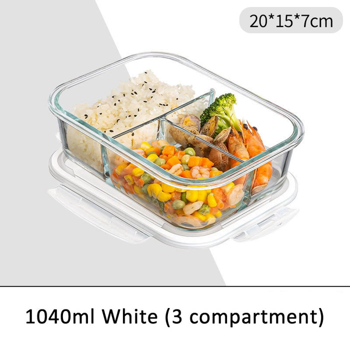 [Buy 6 Get 10% Off] Glass Food Container Freezer-to-Oven Safe Air tight Storage available in varies sizes