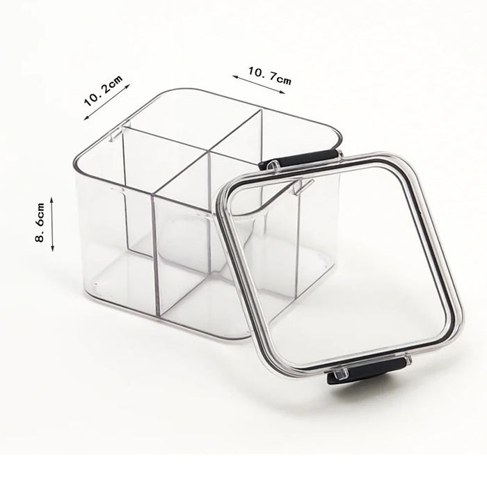 Transparent Air-tight Storage Container – Stackable, Durable & Effortlessly Functional