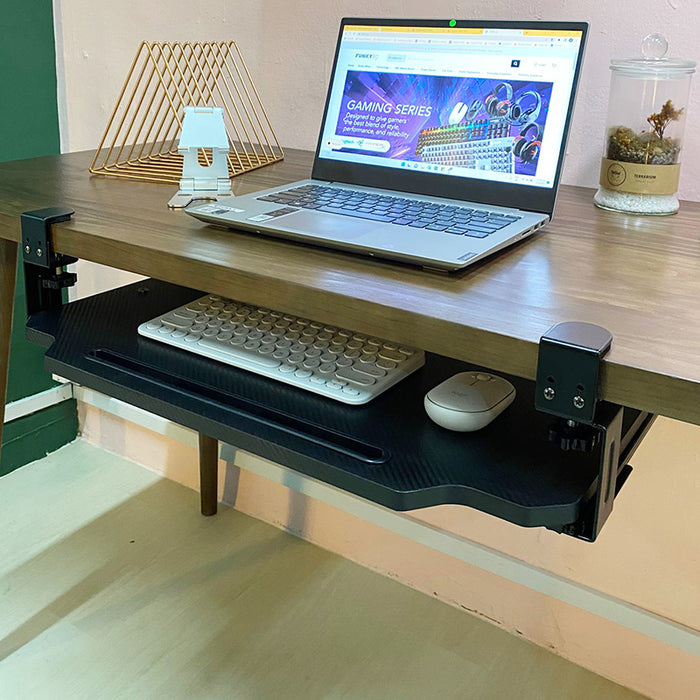 Retractable Keyboard Drawer Extension Keyboard Tray — FUNKY.sg