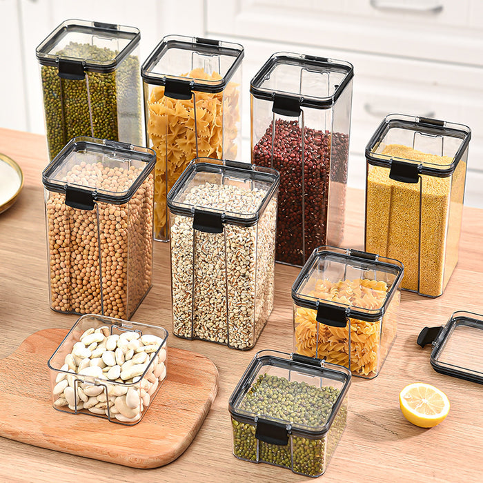 Multi-functional Transparent Sealed Storage Jars