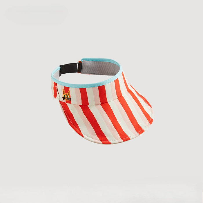 Hugz Kids Visor UPF50+ | Adjustable Sun Protection Cap for Boys & Girls | Outdoor Wide Brim Hat