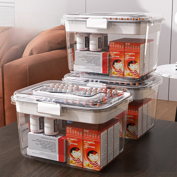 Home Medicine Storage Box | First Aid Organizer | Medical Organizer