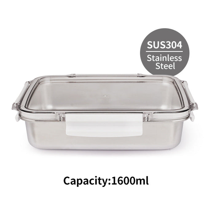 [Buy 3 for 10% Off] Premium Stainless Steel Food Storage Containers – Leakproof, Fridge, Microwave & Dishwasher Safe – 4 Sizes