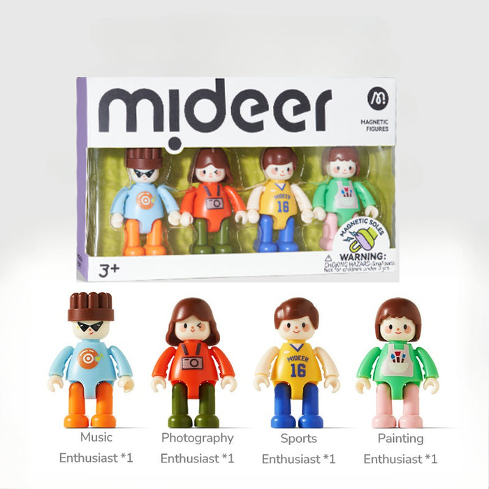 Mideer Magnetic Little People – My Friends (4 Figures) | Ages 3+