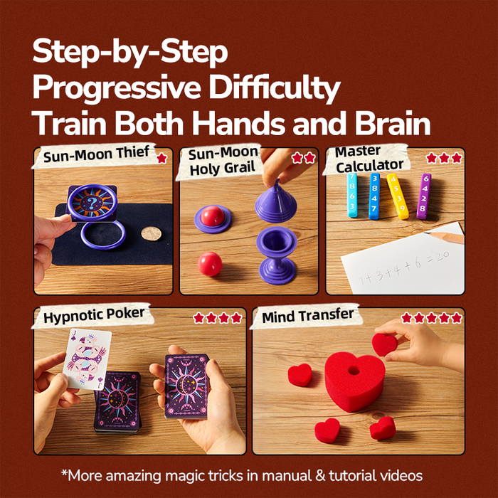 [Buy 4 for 8% off] MiDeer My First Magic Show, Awarded for BRAIN TOY  by Academy's Choice
