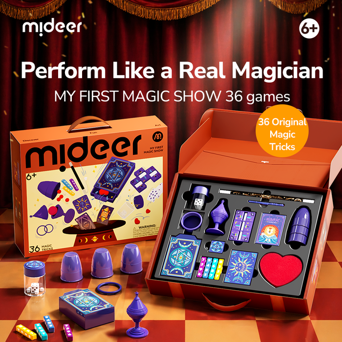 [Buy 4 for 8% off] MiDeer My First Magic Show, Awarded for BRAIN TOY  by Academy's Choice