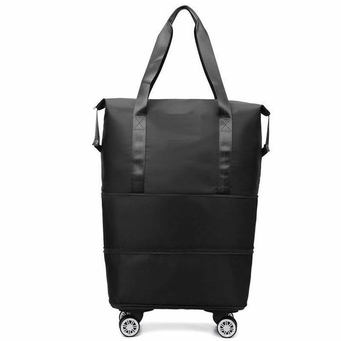 Travel Bag Expandable Large Capacity Hand Carry Luggage Trolley Water repellent Removable wheels