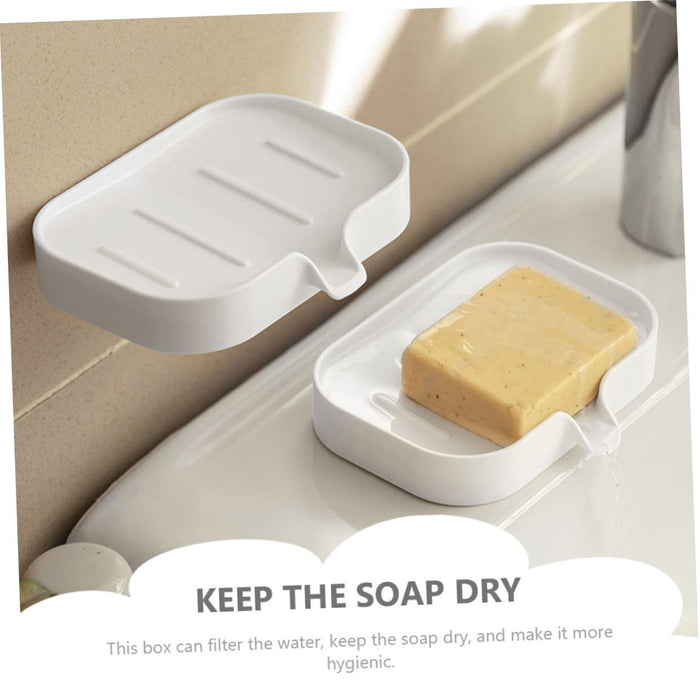 ABS Premium Soap Dish Self-draining Holder