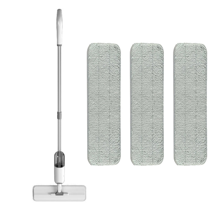 Clearance Sales! Water Spray Mop with Reusable Microfiber Pads 360 Degree Handle Mop for Home