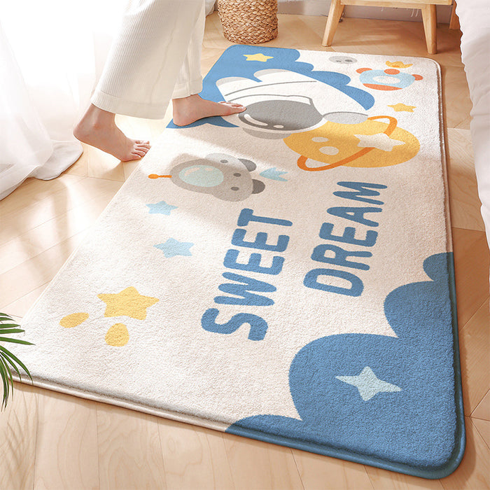 Bedside or Bathroom Mat – Soft, Absorbent, Non-Slip & Washable Rugs