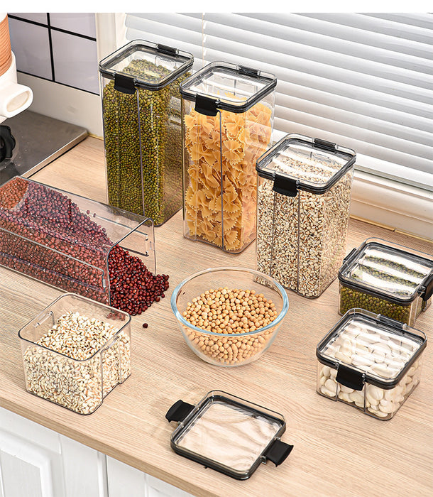 Multi-functional Transparent Sealed Storage Jars Airtight Container