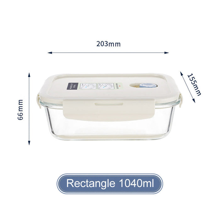 [Buy 6 Get 10% Off] Bento Glass Storage Container Box – Oven, Microwave & Freezer Safe