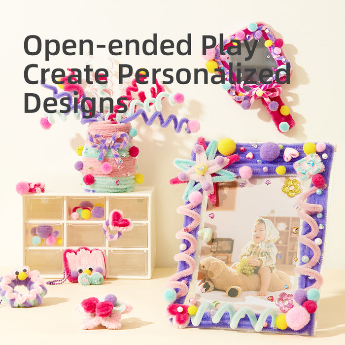 [Buy 4 for 8% off] Mideer DIY Twist Stick Jewelry Kit – Creative Craft Set for Kids (8+)