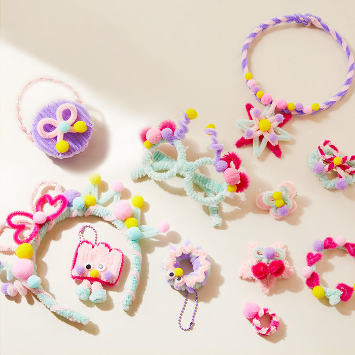 [Buy 4 for 8% off] Mideer DIY Twist Stick Jewelry Kit – Creative Craft Set for Kids (8+)