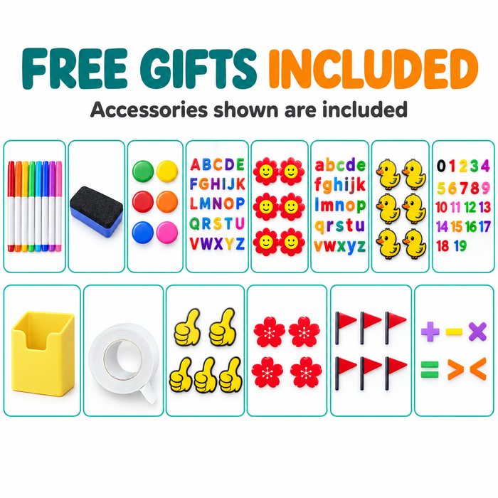 Removable Magnetic Wall Whiteboard Sticker Cloud Or Rectangle Designs