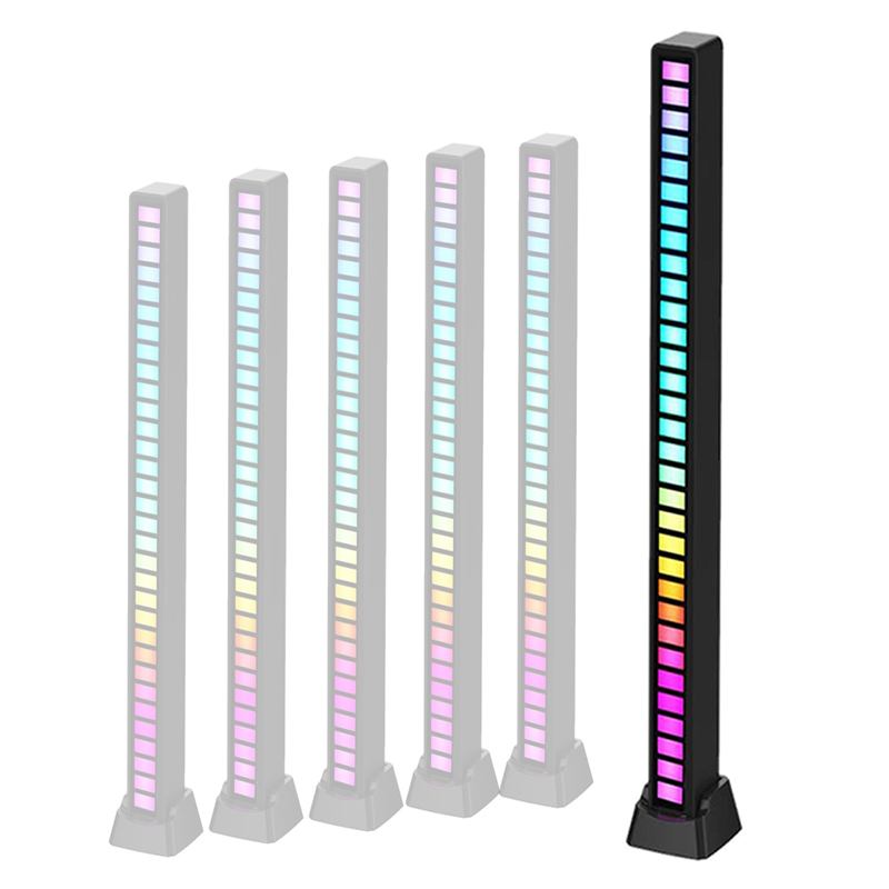 RGB Sprach Aktiviertes Pickup Rhythmus Licht,Bluetooth RGB Sound