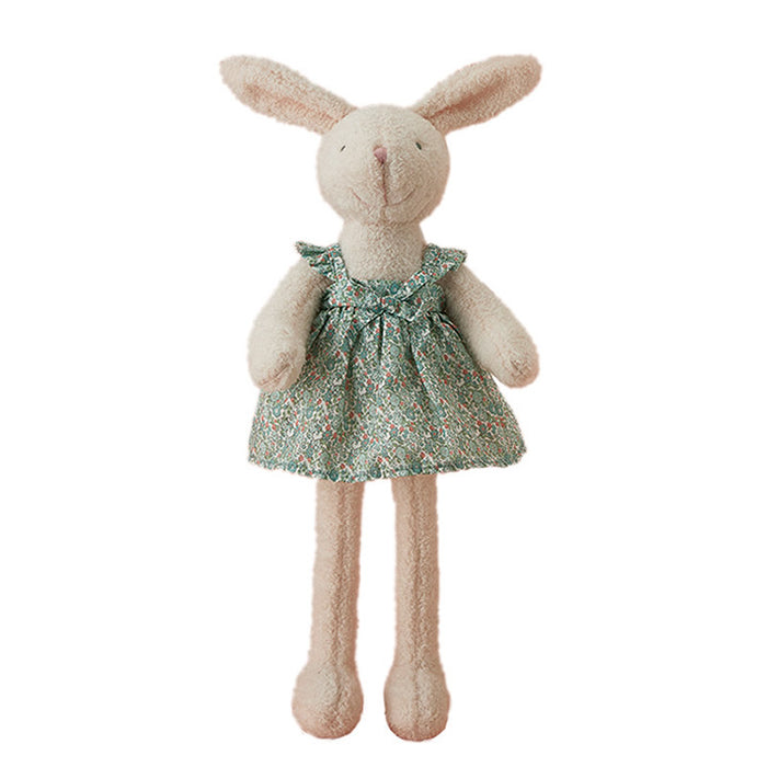 Riffield Green Garden Dress Rabbit Stuffed Toy- 45cm