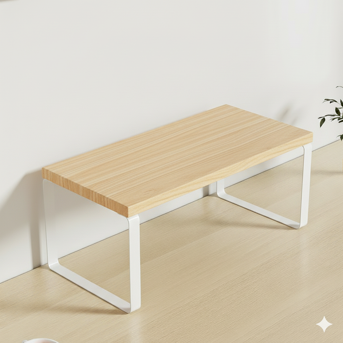 [Buy 3 for 10% Off] Monitor Laptop Wooden Stand Riser Organiser