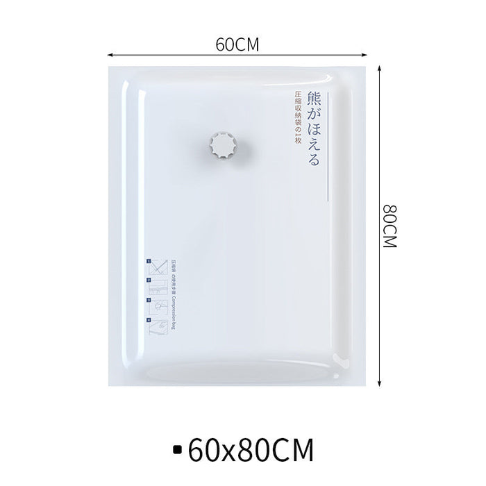 [BUY 10 FREE 1 HAND PUMP] Vacuum Storage Bags for Clothes & Quilts – Space Saving | Airtight | Reusable Pump