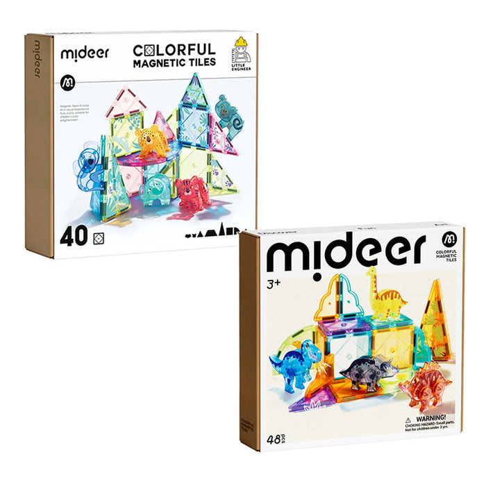 GIFT SET Mideer Diamond Color Window Magnetic tiles