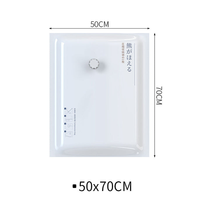 [BUY 10 FREE 1 HAND PUMP] Vacuum Storage Bags for Clothes & Quilts – Space Saving | Airtight | Reusable Pump