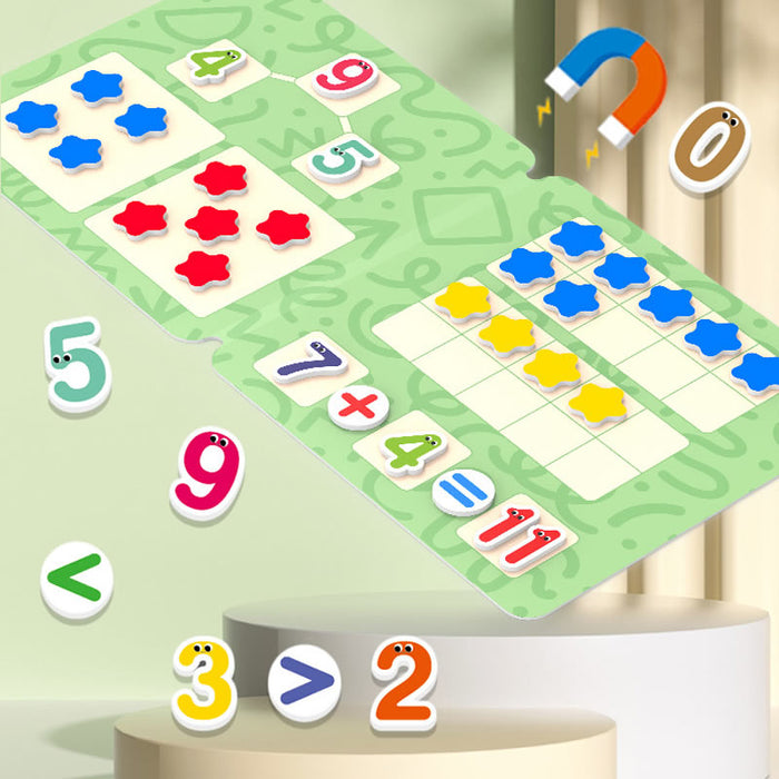 Kids Toys Learning Alphabet ABC Letter Transports Animals Magnetic Fridge Magnet Puzzle