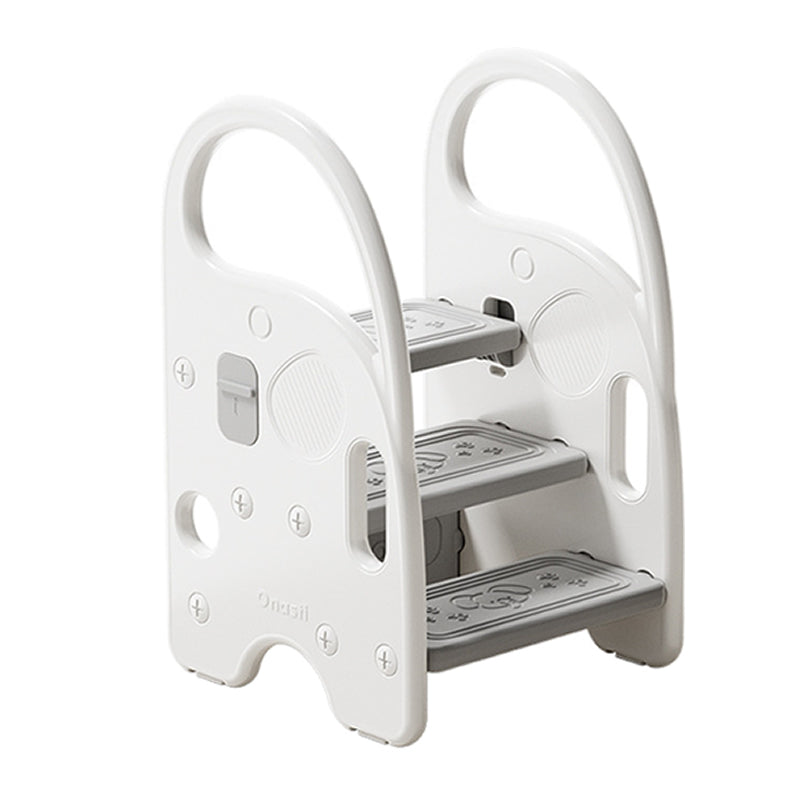 Kids Triple Step Stool Ladder For Hand Washing With Handle — FUNKY.sg