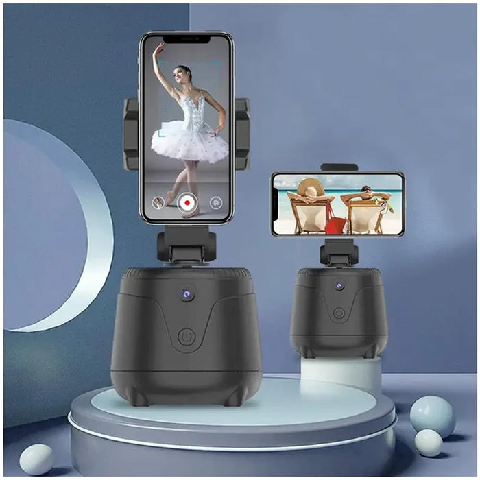 Livestream 360 Smart Shooting Gimbal Camera Phone AI Face and body Recognition NO BLUETOOTH REQUIRED