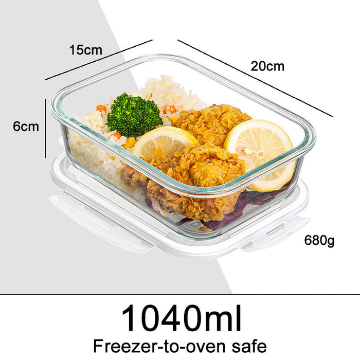 [Buy 6 Get 10% Off] Glass Food Container Freezer-to-Oven Safe Air tight Storage available in varies sizes