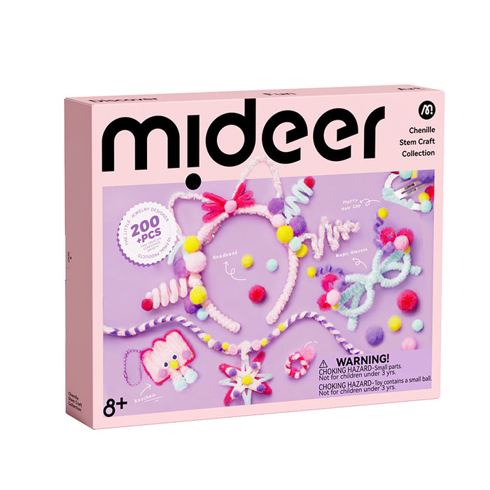 [Buy 4 for 8% off] Mideer DIY Twist Stick Jewelry Kit – Creative Craft Set for Kids (8+)