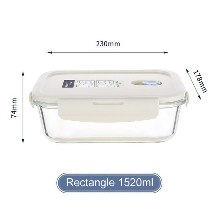 [Buy 6 Get 10% Off] Bento Glass Storage Container Box – Oven, Microwave & Freezer Safe