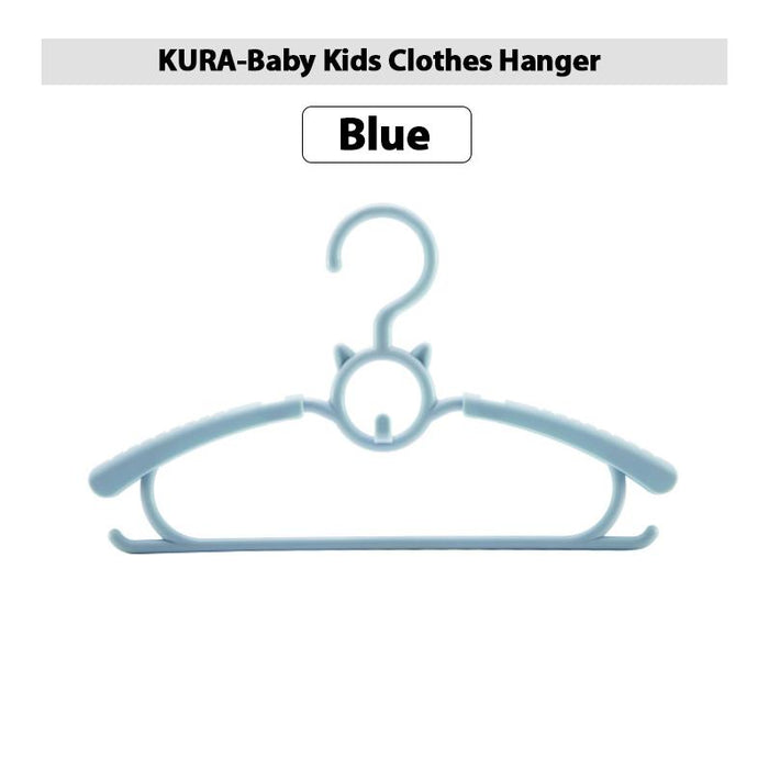[20PCS-KURA] Baby Kids Nursery Closet Hangers/Non-Slip/Adjustable Children Coat Clothes Hanger