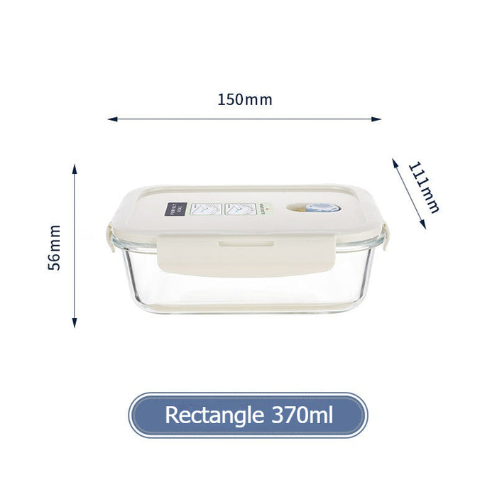 [Buy 6 Get 10% Off] Bento Glass Storage Container Box – Oven, Microwave & Freezer Safe