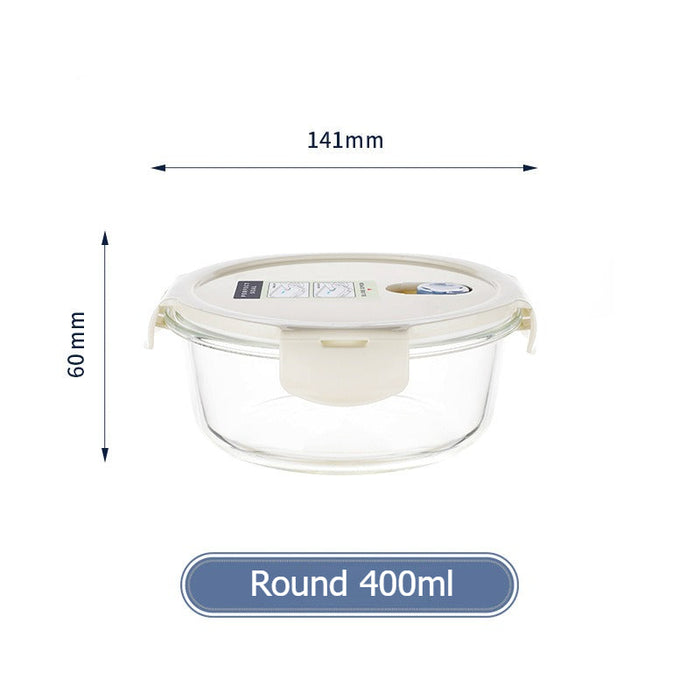 [Buy 6 Get 10% Off] Bento Glass Storage Container Box – Oven, Microwave & Freezer Safe