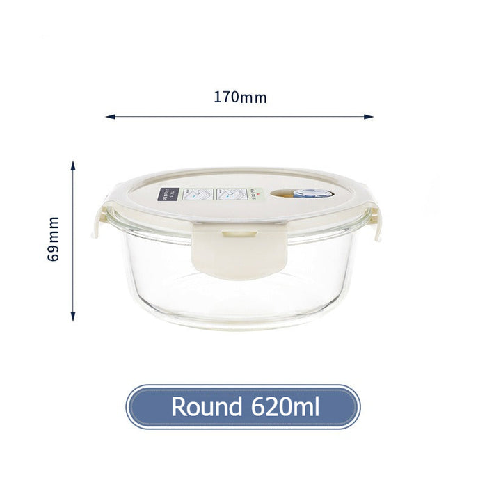 [Buy 6 Get 10% Off] Bento Glass Storage Container Box – Oven, Microwave & Freezer Safe