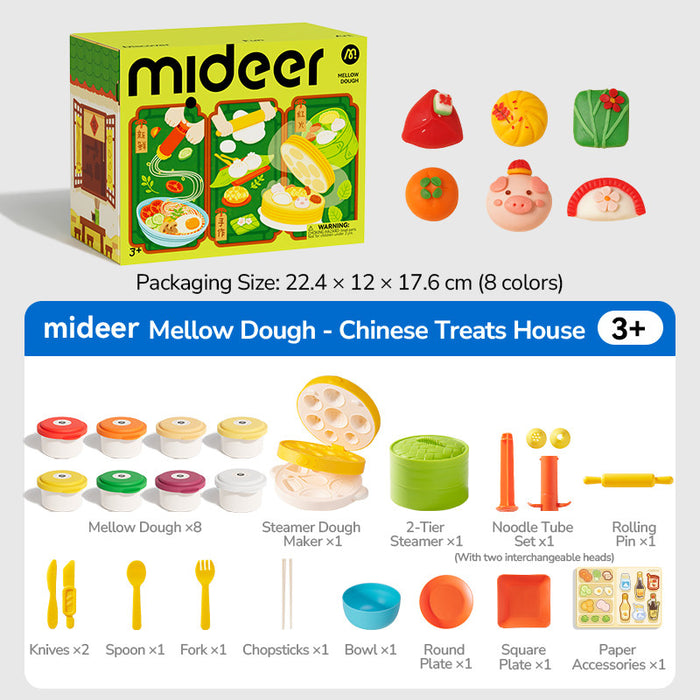 [Buy 4 for 8% off] Mellow Dough Play Set Burger Shop & Treats House (Ages 3+)