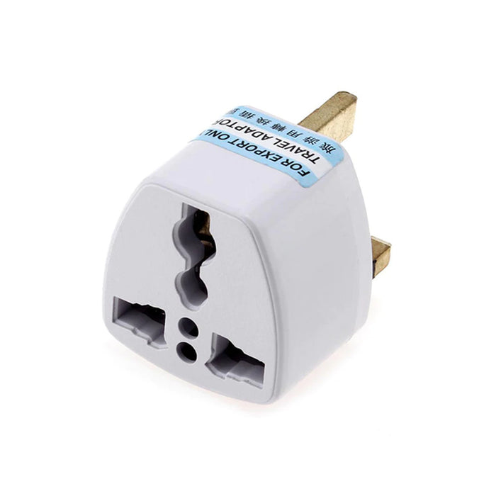 Universal Travel Adapter – 3-Pin UK Plug