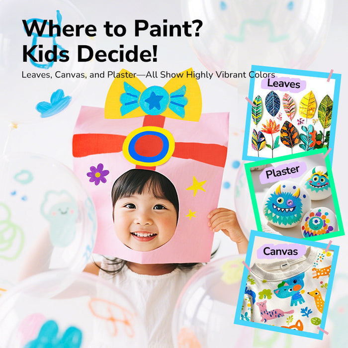 Mideer High-Pigment Direct Liquid Acrylic Marker Pen Set (24/36/60/80 Colors)