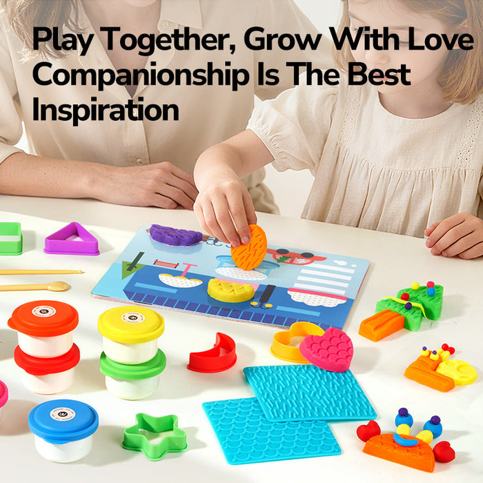 [Buy 4 for 8% off] Mideer Mellow Dough Texture Play Set ｜ Creative Texture Dough Kit (3Y+)