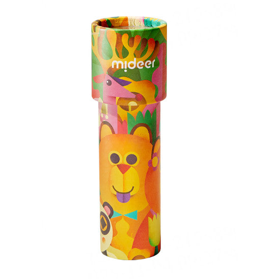 Mideer Kids Kaleidoscope Toy Educational Science Optical Prism Creative Magic Lens - Spring Flower Animal Zoo 3+