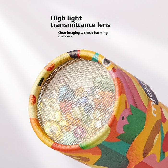 Mideer Kids Kaleidoscope Toy Educational Science Optical Prism Creative Magic Lens - Spring Flower Animal Zoo 3+