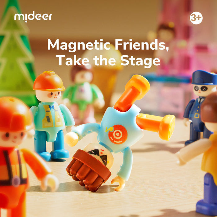 Mideer Magnetic Little People – My Friends (4 Figures) | Ages 3+