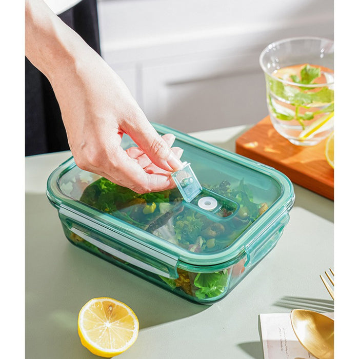 [Buy 6 Get 10% Off] Glass Food Storage Container with Lid | High Borosilicate Glass Lunch Box | Leak-proof Airtight Container