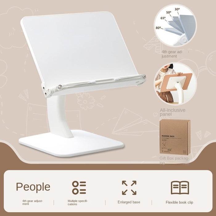 Adjustable Reading Stand for Kids | Tablet & Book Holder | Desktop Study Stand
