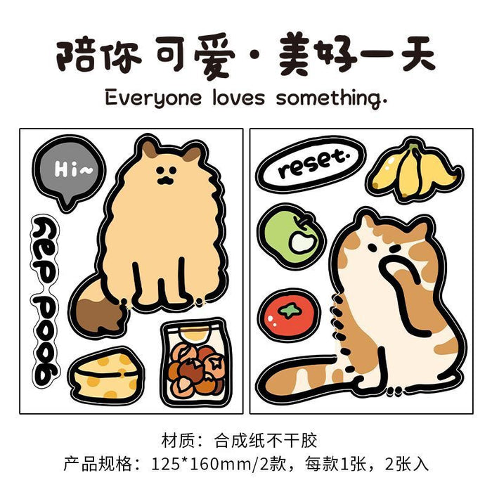 Cute Deco Sticker Set – InFeel.Me & NOTE FOR × MATSUGODA