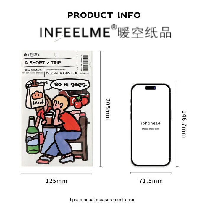 Cute Deco Sticker Set – InFeel.Me & NOTE FOR × MATSUGODA