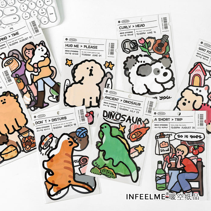 Cute Deco Sticker Set – InFeel.Me & NOTE FOR × MATSUGODA